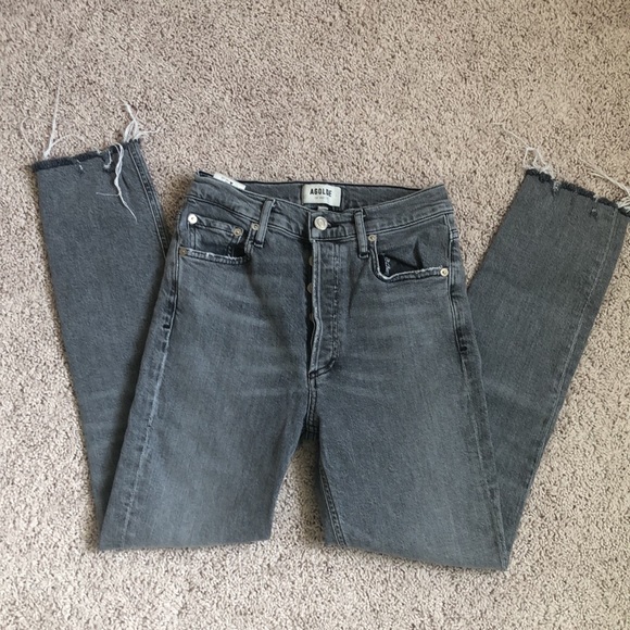 AGOLDE - Nico High Rise Slim Jeans - Picture 7 of 9